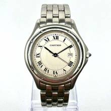  Cartier Panthère COUGER Quartz 32mm Steel Watch </h1> 