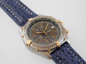 Thumbnail von Breitling Chronomat Stahl Gold Klassiker im sehr schönen Zustand Hai Band </h1>