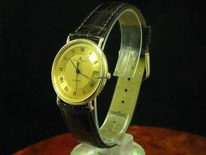 Thumbnail von Baume & Mercier 18kt 750 Gold Herrenuhr / Ref 15205 / Kaliber Eta 255.111 </h1>