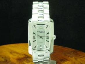  Baume & Mercier Hampton Edelstahl Automatic Herrenuhr / Ref 65447 </h1> 