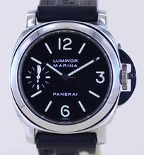 Thumbnail von Officine Paneral Luminor Marina black dial PAM 102 SL 44mm L-Swiss-L C-Serie rar