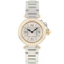 Thumbnail von Cartier Pasha Miss Pasha Diamonds Steel-Rosegold 27MM </h1>