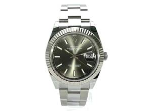 Thumbnail von Rolex Datejust 41 Edelstahl Weißgold 126334 Rhodium Index </h1>