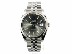 Thumbnail von Rolex Datejust 41 Edelstahl Weißgold 126334 Rhodium Jubile </h1>