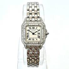 Thumbnail von Cartier Panthère Quartz 23mm Quartz Steel 0.87TCW DIAMOND Watch </h1>