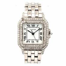  Cartier Panthère 27mm Steel ~1.30TCW Diamond Watch </h1> 