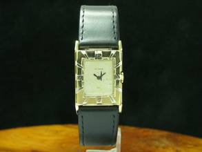 Thumbnail von Jaeger-LeCoultre Tank 14kt Gold Handaufzug Herrenuhr / Art Deco / Kaliber 438/4cw </h1>