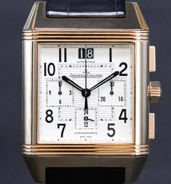  Jaeger-LeCoultre Reverso Squadra Chronograph Rosegold 