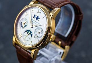 Thumbnail von A. Lange & Söhne Langematik Perpetual Calendar | 310.021 | in 18k Yellowgold | Full Set