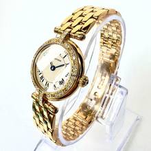 Thumbnail von Cartier Panthère VENDOME 24mm 18K Yellow Gold ~0.50TCW Diamond Watch </h1>