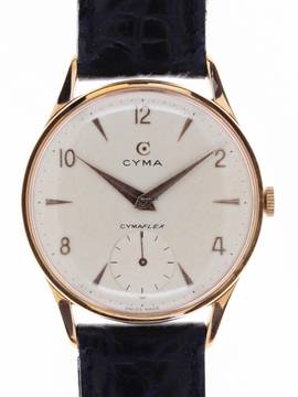  Cyma Gents classic Wristwatch Cymaflex  