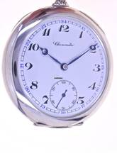 Thumbnail von Chronometer School Watch Gents open face Pocket Watch Chronomètre </h1>