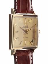 Thumbnail von Zenith Gents Automatic Wristwatch De Luxe , from the Resipirator Line </h1>