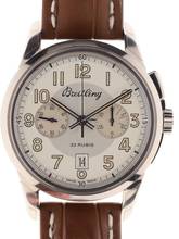 Thumbnail von Breitling Transocean Chronograph 1915 Gents manual wind Wristwatch Chronograph Transocean 1915 limited Edition 33 Rubis certified Chronometre Ref. AB1411 </h1>