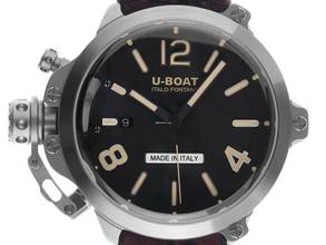 Thumbnail von U-Boat Capsule Stahl Automatik Armband Leder Limitiert 50mm Ref.8807 Box&Pap. Full Set Neu