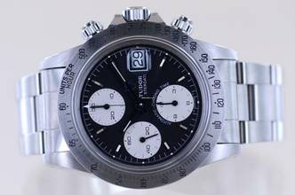 Thumbnail von Tudor Oysterdate Big Block 94300 Panda Matte Dial Automatic Oysterband Chronograph Top </h1>