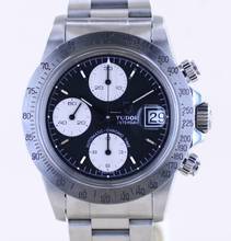 Thumbnail von Tudor Oysterdate Big Block 94300 Panda Matte Dial Automatic Oysterband Chronograph Top </h1>