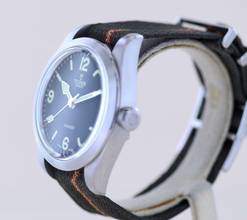 Thumbnail von Tudor Prince Date Oyster Prince Ranger black Top No-Date Natoband Automatic B+P </h1>