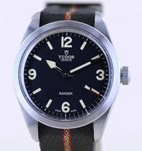 Thumbnail von Tudor Prince Date Oyster Prince Ranger black Top No-Date Natoband Automatic B+P </h1>