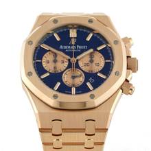 Thumbnail von Audemars Piguet Royal Oak Chronograph Rosegold Blue Dial BJ.2018 inkl. orig. Papiere </h1>