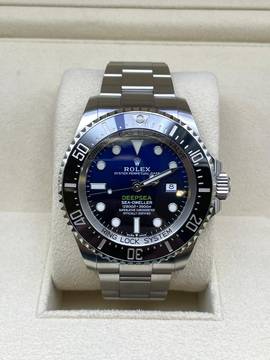  Rolex Sea-Dweller Deepsea James Cameron BLUE 44MM 08/2020 new card with Box&Papers Full Set 