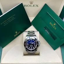 Thumbnail von Rolex Sea-Dweller Deepsea James Cameron BLUE 44MM 08/2020 new card with Box&Papers Full Set