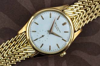 Thumbnail von Patek Philippe Calatrava very rare 2526 | 1953 Mark I | Enamel Dial | Caliber PP 12-600AT </h1>