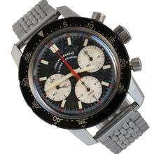 Thumbnail von Heuer Leonidas Autavia Military 2446 by Forcas Armadas S. Tome e Principe 1970’s