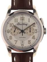 Thumbnail von Breitling Transocean Chronograph 1915 Gents manual wind Wristwatch Chronograph Transocean 1915 limited Edition 33 Rubis certified Chronometre Ref. AB1411 </h1>