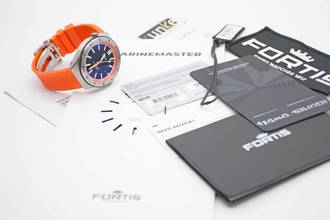 Thumbnail von Fortis Marinemaster M-44 Amber Orange Chronometer </h1>