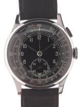 Venus Gents / Unisex 1-Button Chronograph Wristwatch medium / small size manual wind Mono – Poussoir </h1> 