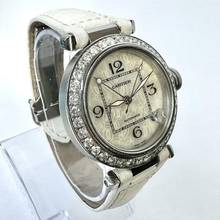 Thumbnail von Cartier Pasha Automatic 35mm Steel 2.33TCW DIAMOND Watch </h1>