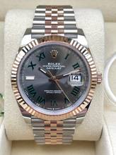 Thumbnail von Rolex Datejust 41 WIMBLEDON Dial mint condition 2022 Steel/Rose Full Set BOX&PAPERS