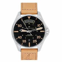 Hamilton Khaki Aviation H64645531 - Khaki Aviation Automatic Black Dial Stainless Steel Men's Watch </h1> 