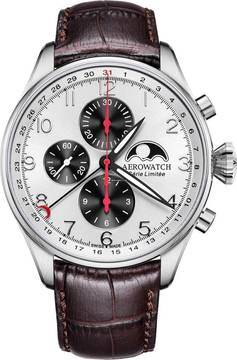  Aerowatch Les Grandes Classiques Chrono Moon Phase Limited Edition 
