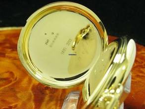 Thumbnail von Vacheron Constantin 18kt 750 Gold Savonette Taschenuhr Chronograph Von 1911 </h1>