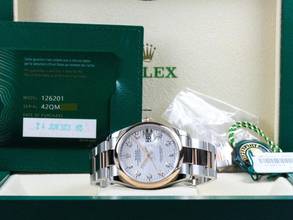  Rolex Datejust 36 mm Bicolor Referenz 126201 </h1> 