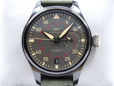 IWC Große Fliegeruhr Top Gun Miramar Big Pilot Top Gun Miramar 7 Days Ceramic 48 mm IWC Box + Papers 