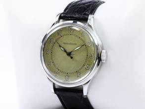 Thumbnail von Jaeger-LeCoultre Classic 33 mm Steel Hand-Winding Leather Vintage