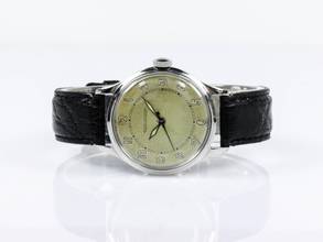 Thumbnail von Jaeger-LeCoultre Classic 33 mm Steel Hand-Winding Leather Vintage