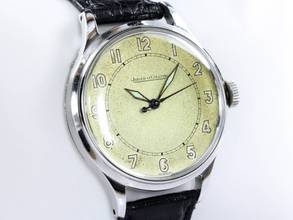 Thumbnail von Jaeger-LeCoultre Classic 33 mm Steel Hand-Winding Leather Vintage