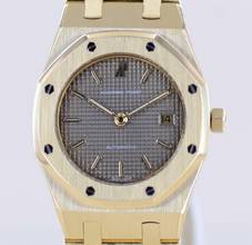 Thumbnail von Audemars Piguet Royal Oak Lady 18K Gold Date Grey Dial Top Luxus Klassiker </h1>