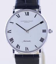 Thumbnail von Audemars Piguet Ultra thin Cal 2120 Automatic silver Roman Dial 18K Whitegold Dresswatch Klassiker </h1>