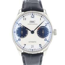 Thumbnail von IWC Portugieser Automatik 7-Days Steel Panda Dial 99.9% New </h1>
