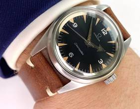Thumbnail von Omega Seamaster Railmaster Restaurierte Seamaster Railmaster Vintage 135.004 PAF Pakistan Air Force Military 135004