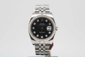  Rolex Datejust 36 116234 Diamonds - Full Set 2006 </h1> 