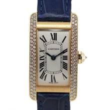Thumbnail von Cartier Tank Américaine Lady Tank Americaine Factory Diamonds Full-Set </h1>