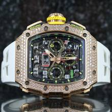 Thumbnail von Richard Mille RM 011 11-03 Roségold - Factory Diamond Set - like New - Fullset - 2021