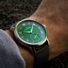 Thumbnail von Louis Erard Petite Seconde Guilloché Gulf Edition Blue optional in green or black