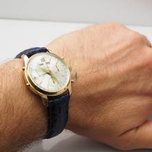 Thumbnail von Sinn Triple Date Chronograph Vintage 1960 Gold 14k/585 by Gallet RARE